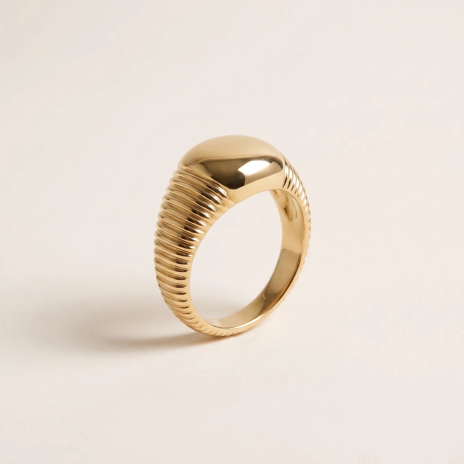 Aurelia Fluted Dome Signet